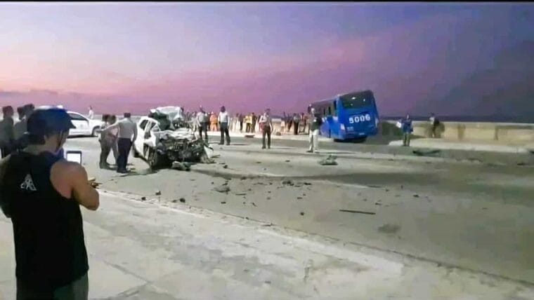 Al menos tres fallecidos en accidentes en Cuba en las últimas horas