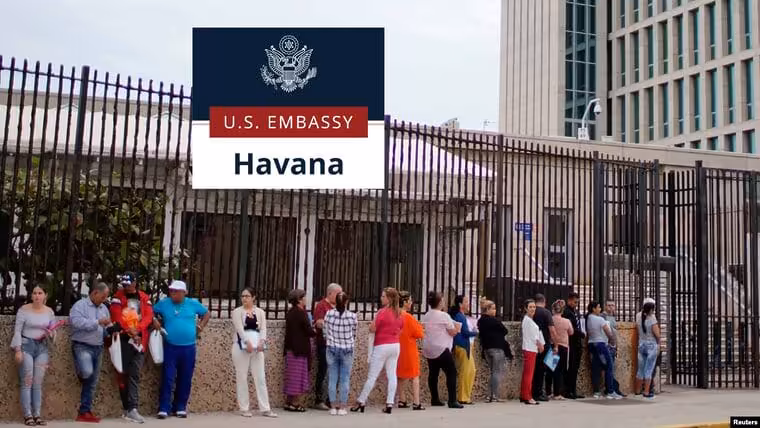 Embajada de Estados Unidos en La Habana informa sobre adelanto de citas