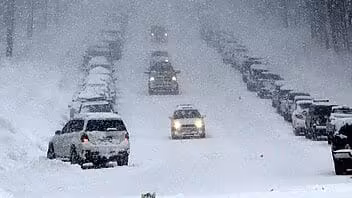 Una fuerte tormenta atmosférica podría causar grandes peligros en California