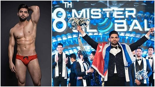Cubano gana concurso de belleza internacional