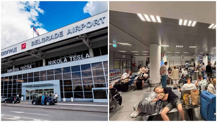 Arrestan a más de veinte cubanos en aeropuerto de Serbia