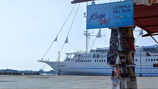 En el centro de Cuba, crucero de lujo Club Med 2
