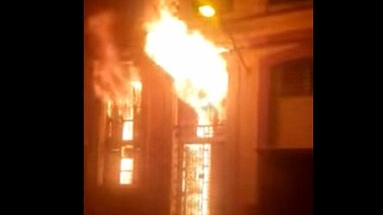 Prensa de Cuba confirma muerte de una pareja luego de incendio en una vivienda