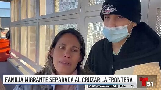 El drama de una familia cubana separada en la frontera