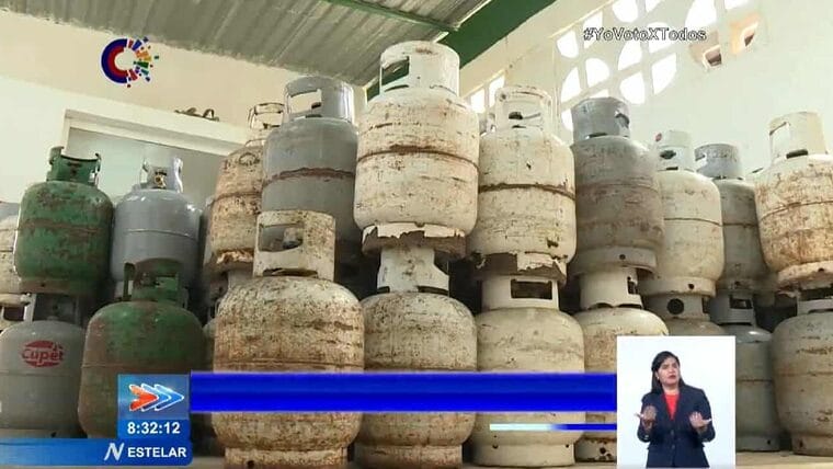 La Habana y su notable escasez de gas licuado