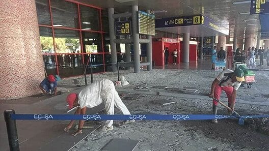 Mejoras en el Aeropuerto de La Habana: nueva estera, aires acondicionados y reemplazos de pisos