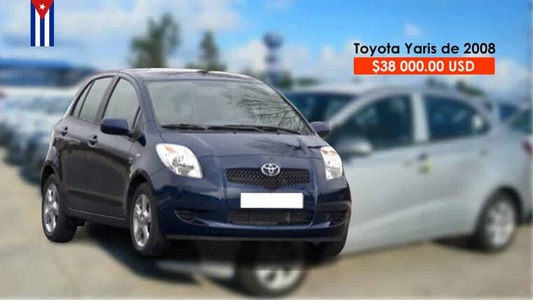 Precios de autos usados en Cuba: un Toyota Yaris de 2008 cuesta 38 mil USD (+ listado)