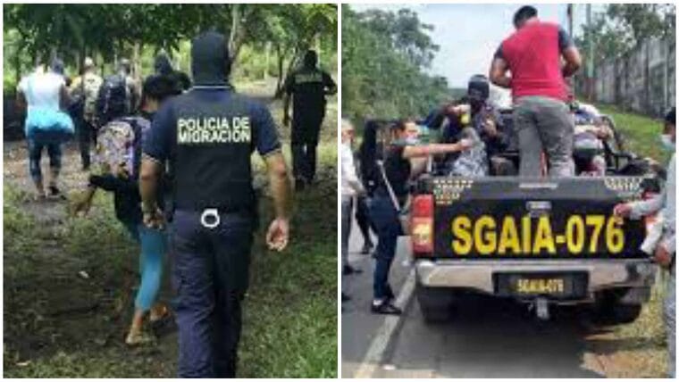 Arrestan a coyote en Guatemala mientras trasladada a migrantes cubanos y venezolanos