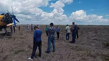 Así sobrevivió un piloto cubano a una caída en picada de su Dromedario en Sancti Spíritus