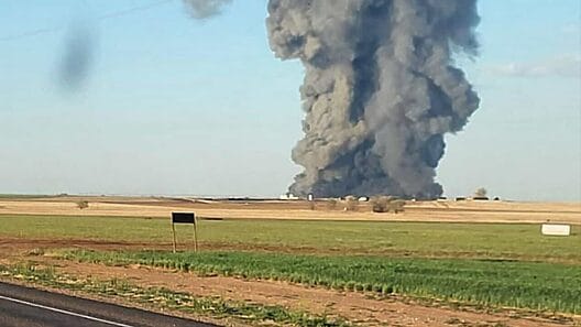 Detonación e incendio en Estados Unidos mata 20 mil cabezas de ganados
