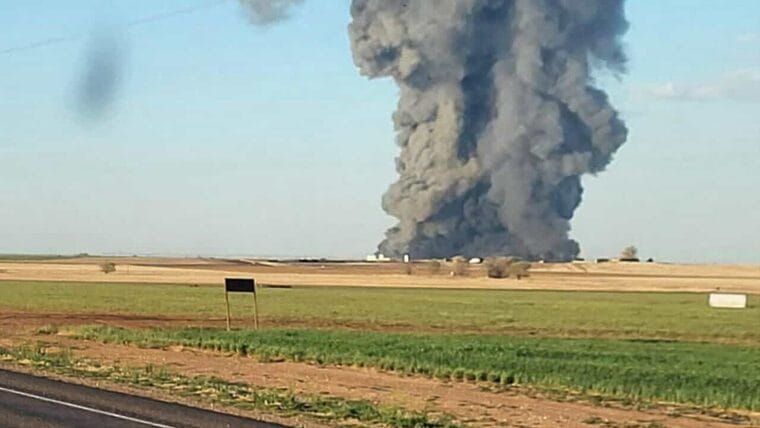 Detonación e incendio en Estados Unidos mata 20 mil cabezas de ganados