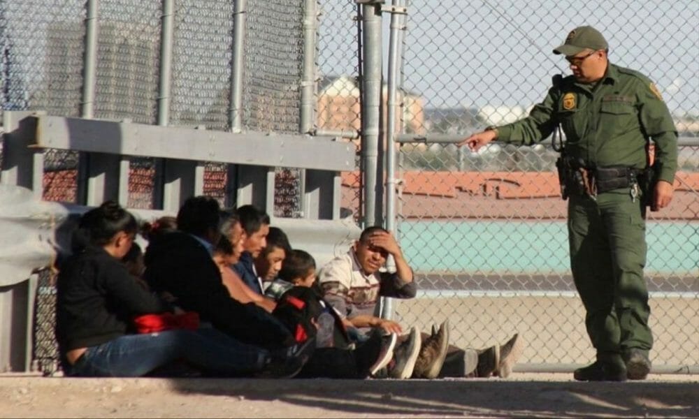 Cuban immigrants detained in Mexico during their journey to the United States