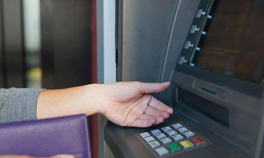 ATM withdrawals are restricted to individuals only