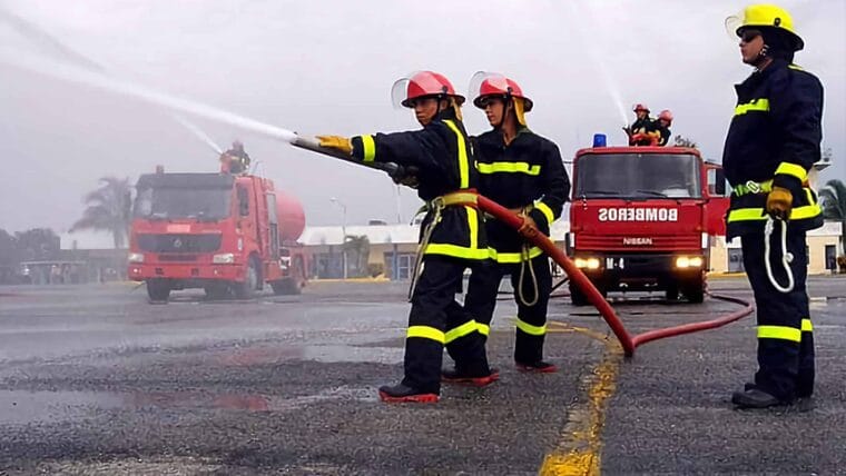 Sofocan incendio en emplazamiento de generación eléctrica de Mariel