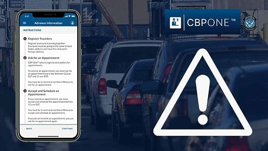 ¿Problemas con la aplicación CBP One? Este es el mensaje de la Patrulla Fronteriza