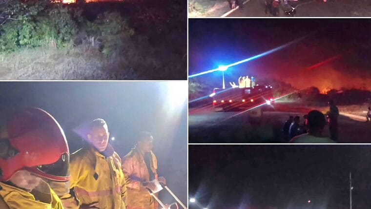 Reportan incendio de grandes proporciones en Central Diésel Eléctrica Moa