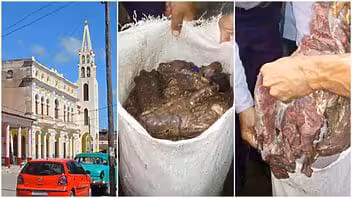 Decomisan más de 100 libras de carne de res en vivienda de Villa Clara