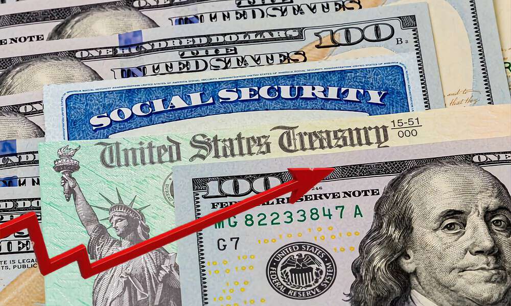 In the US, Social Security payments will increase starting this month