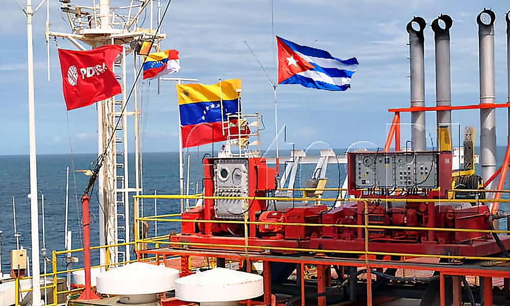 Cuba exceeded its oil imports in May from Venezuela compared to April