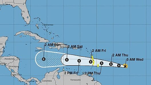 La tormenta tropical Bret se fortalece, pero no se espera que se convierta en huracán