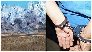 Arrestan a cubano con maletín lleno de jeringuillas y otros materiales sanitarios