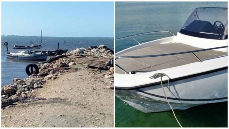 Hallan lancha rápida abandonada en costas de Villa Clara
