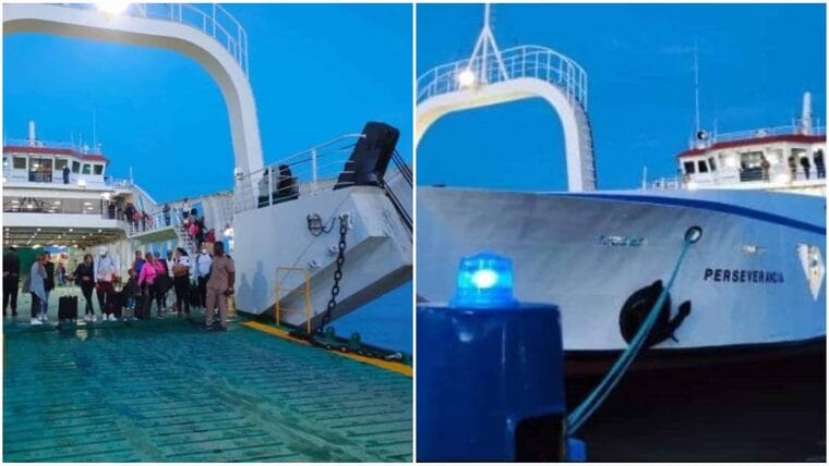 Nuevo Ferry cubano realizó viaje de prueba con pasajeros entre Nueva Gerona y Batabanó