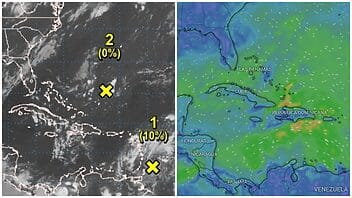 Atentos en Florida al posible desarrollo de una perturbación atmosférica frente a la costa sureste de Estados Unidos