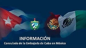 Aviso importante del Consulado de Cuba en México