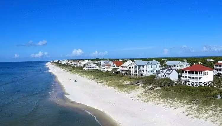 Playa de la Isla St. George, en Florida, catalogada como la mejor de Estados Unidos