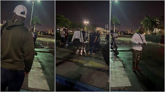 Llegan los coleros a Miami y “organizan” las filas para el carnet de conducir