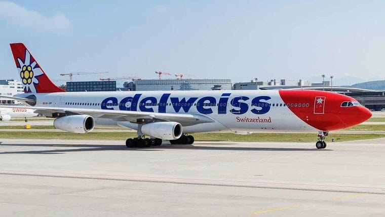 Aerolínea suiza Edelweiss lanza vuelos directos a La Habana desde Suiza