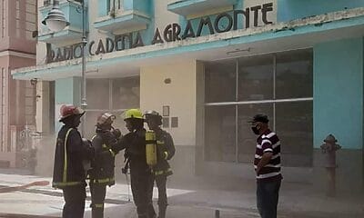 Incendio en emisora radio camagüey