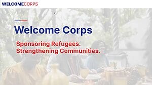 Así es el programa para patrocinar en grupo a refugiados, Welcome Corps