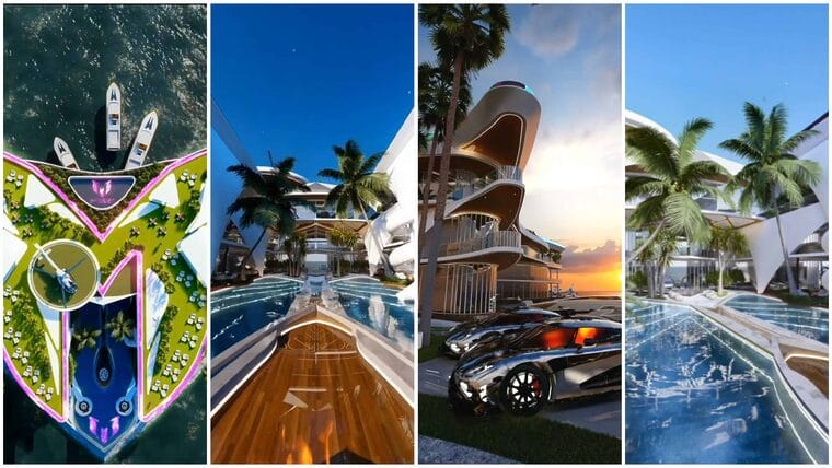 Espectacular mansión de Lionel Messi en Florida, el proyecto de un arquitecto cubano