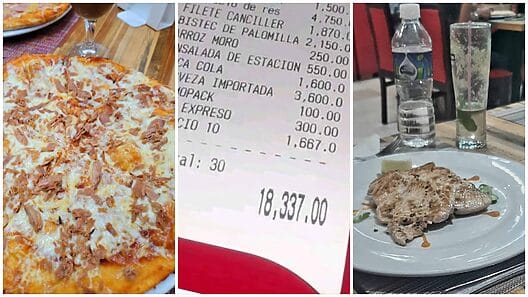 Escandalosos precios en Cuba: Más de 18 mil pesos por una cena en La Habana
