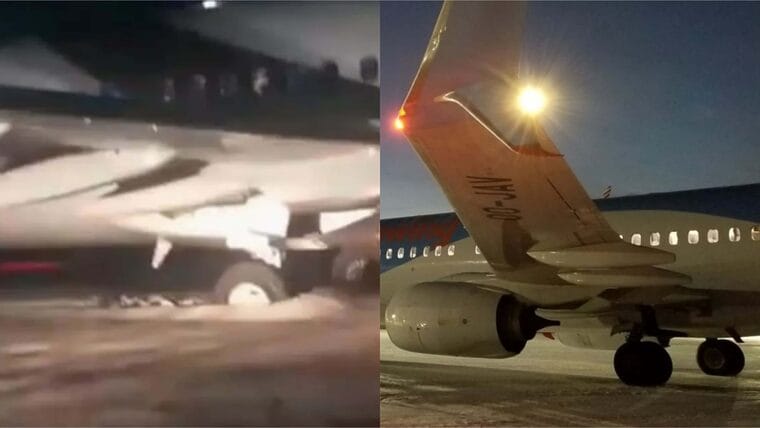 Sufre incidente en aeropuerto de Holguín avión de Sunwing Airlines