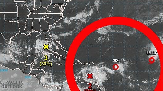 NHC alerta ante posibles formaciones ciclónicas en el Atlántico