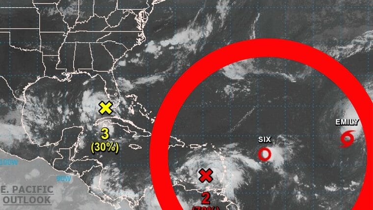 NHC alerta ante posibles formaciones ciclónicas en el Atlántico