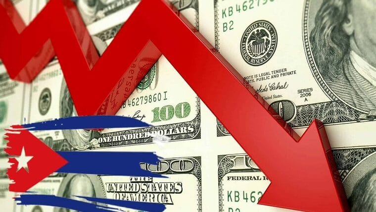 Considerable caída en los precios del dólar y el euro hoy en Cuba