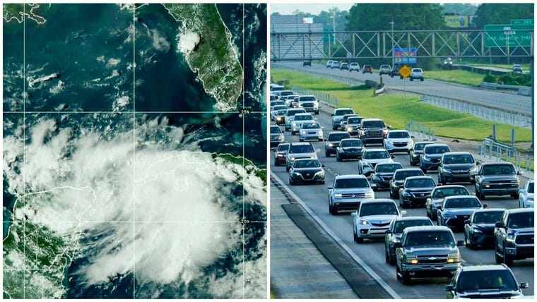 Decretan evacuación obligatoria en Florida ante el peligro del Huracán Idalia