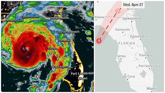 Huracán Idalia podría entrar con categoría 4 a Estados Unidos y generar daños catastróficos en Florida