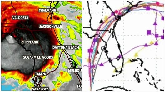 Huracán Idalia puede dar un giro y regresar a Florida por la costa este según modelos de pronósticos