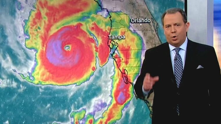 Idalia ya es huracán categoría 4 y el Centro Nacional de Huracanes habla de «marejadas catastróficos y vientos potencialmente destructivos»