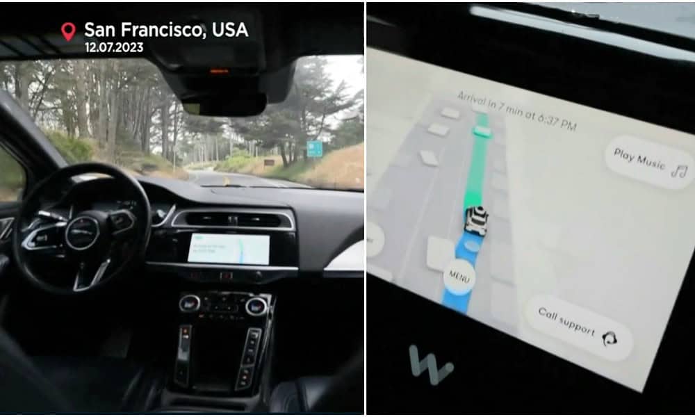 Driverless robotic taxis have been approved in California