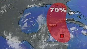 Altas probabilidades de formación de un ciclón al sur de Cuba y Estados Unidos. Meteorología pronostica intensas lluvias