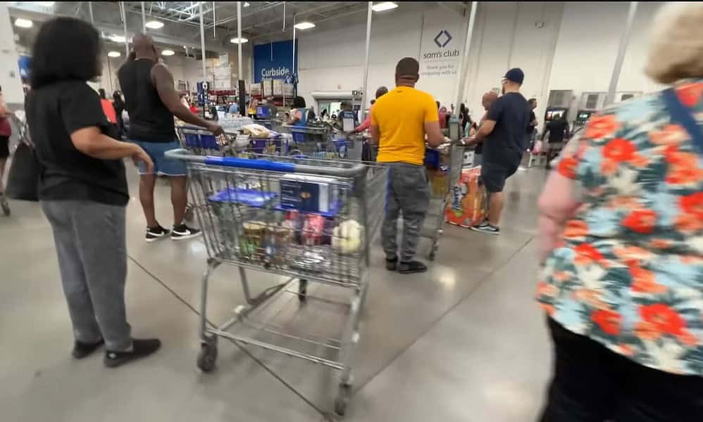 Florida markets were packed with people before Hurricane Adalia hit.  These are the most purchased products