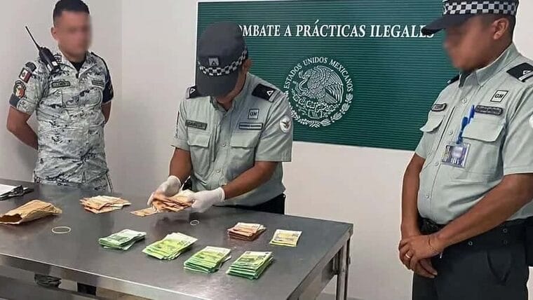 Detienen a cubano en Aeropuerto de Cancún con 30 mil euros no declarados