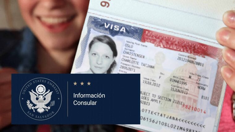 Estados Unidos informa sobre solicitudes de visa