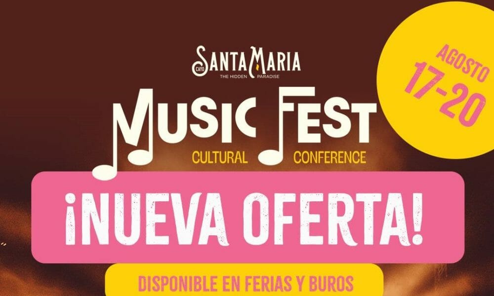 Nueva oferta de Gaviota Tours: 44520 CUP por habitación y derecho a conciertos del Santa María Music Fest